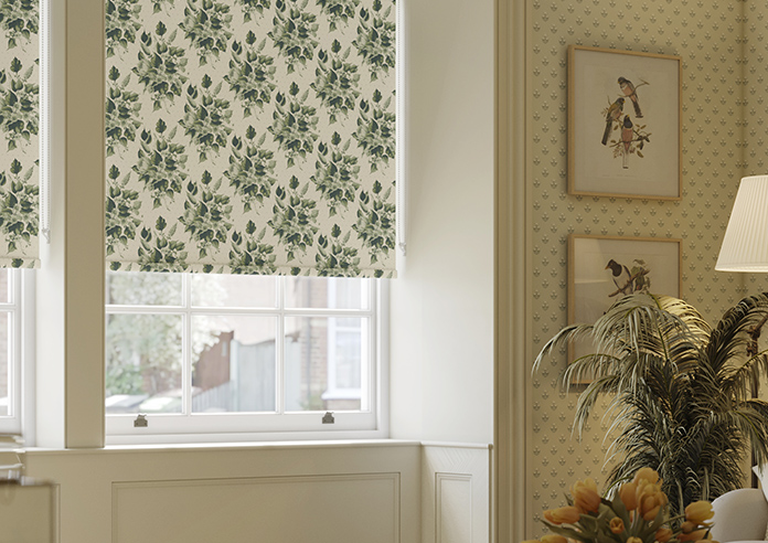 Pensford, Penn Bouquet Barbing Green - Twist&Fit Roller Blind - Image 5